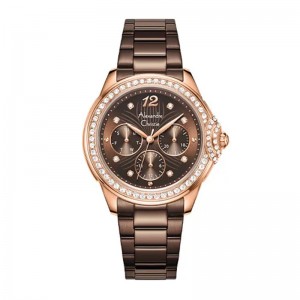 Alexandre Christie AC 2C13 Rosegold Brown BFFROBO